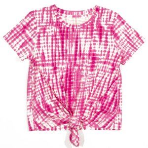 NEW! egg NY Shibori Tie Dye Knotted Rebekah Tee